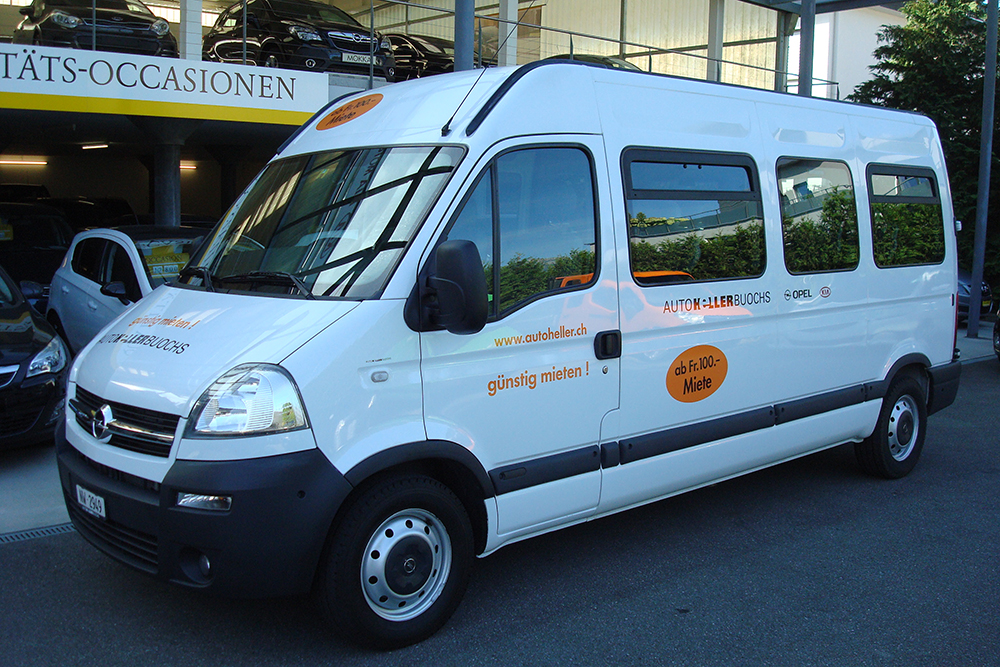 Opel Movano 15 Pl&auml;tze-Bus