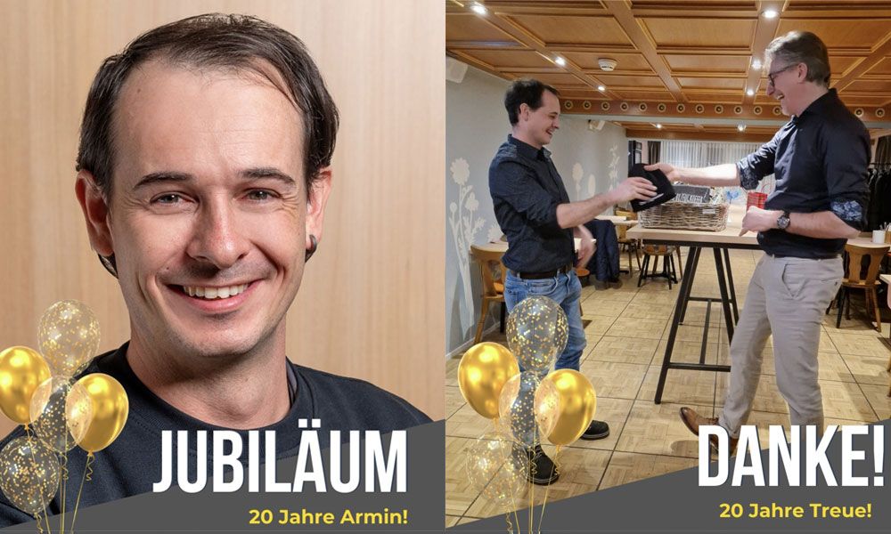 20 Jahre Auto Heller – Danke, Armin! 